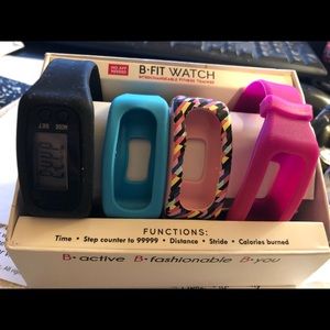 B-Fit Watch Set of 4 Silicone Brand